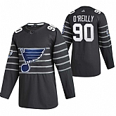 Blues 90 Ryan O'Reilly Gray 2020 NHL All-Star Game Adidas Jersey,baseball caps,new era cap wholesale,wholesale hats